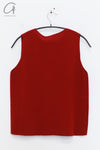 SWAYING 25 Early Spring Cardigan Vest SW-SW25PS1T09-ZAOHONG Red SW25PS1T09